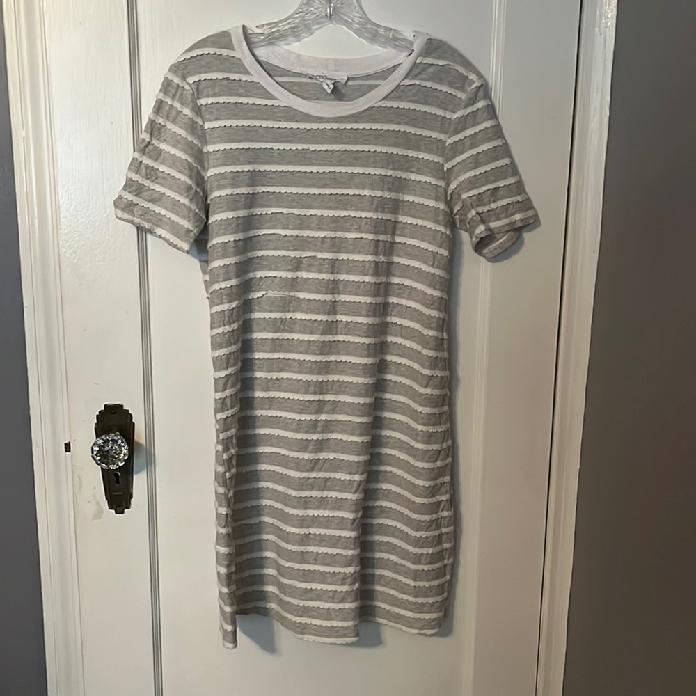 Grey Cotton Dress